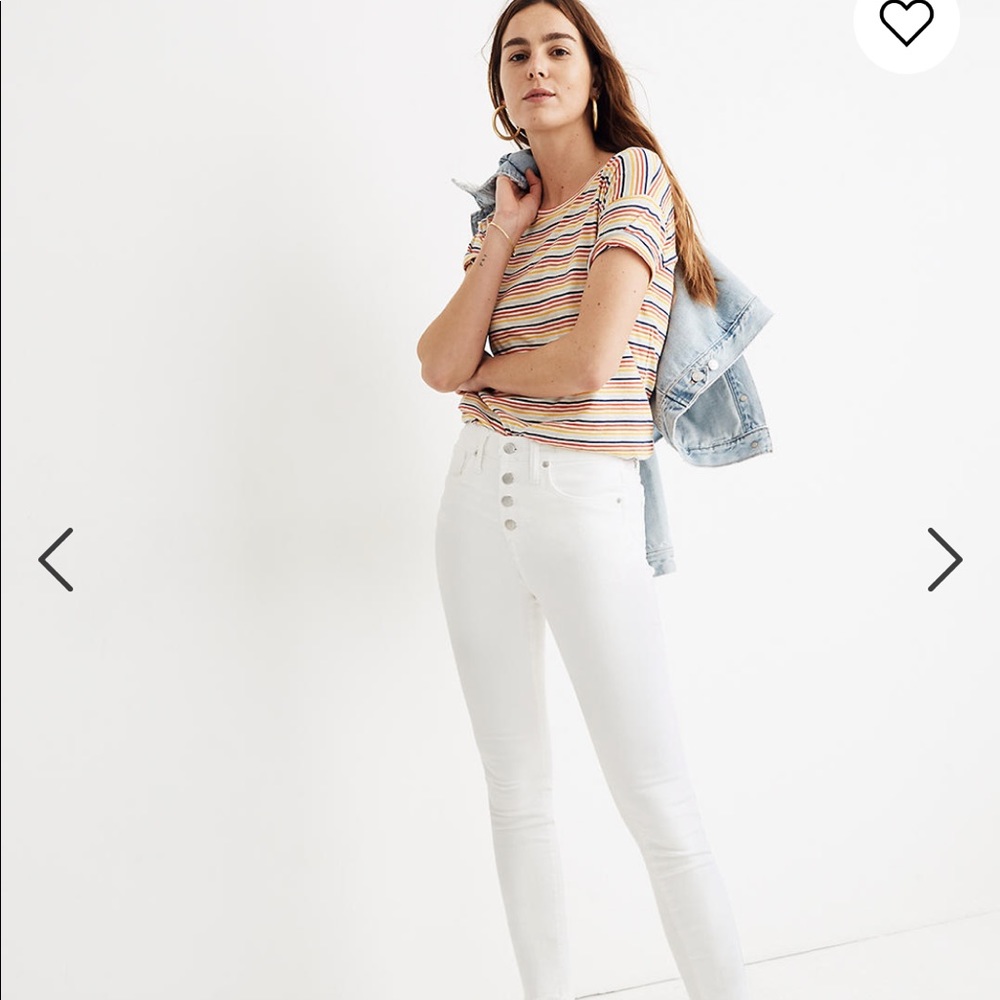 NEW!Madewell skinny jeans